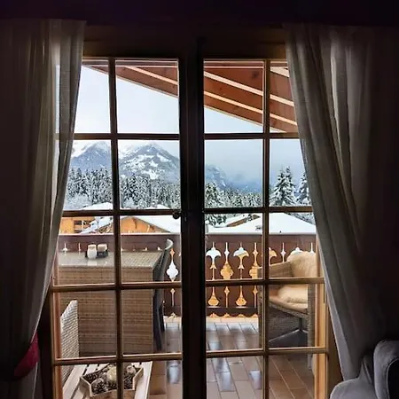 Apartamento In/out 3 Bedrooms, Fireplace & Balcony W. View Ollon