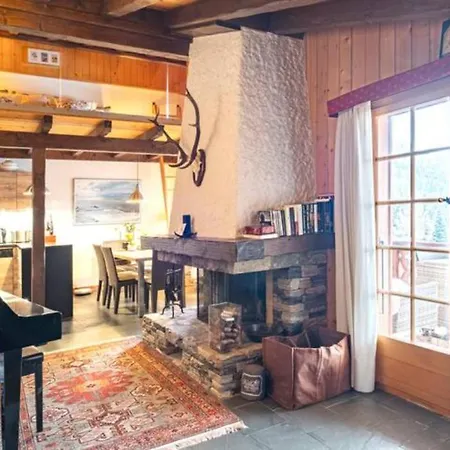 Apartment In/out 3 Bedrooms, Fireplace & Balcony W. View Ollon